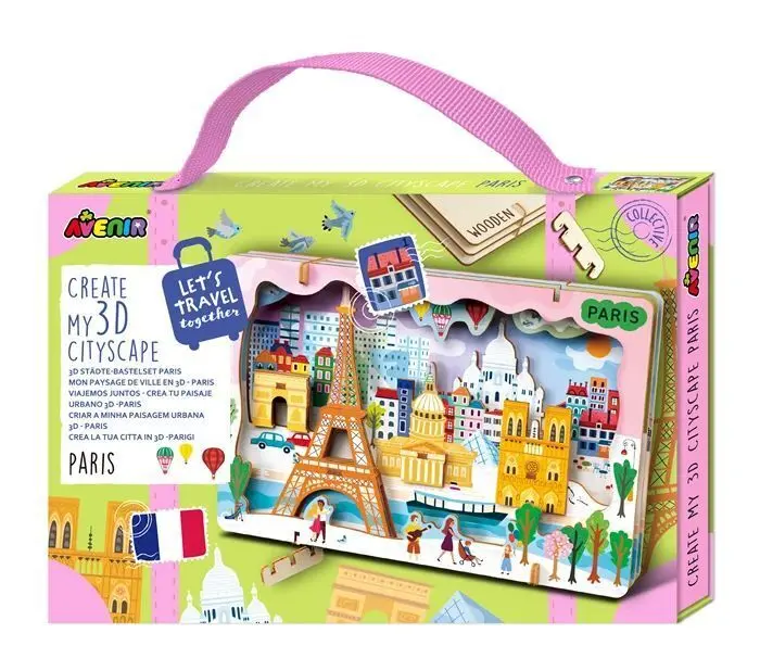 Cover: 6920773350796 | AVENIR - 3D Städte-Bastelset Paris | Deutsch | 2025 | AVENIR