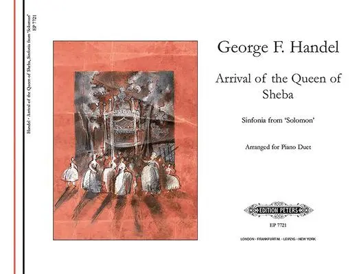 Cover: 9790577080796 | Arrival Of The Queen Of Sheba | George Frideric Handel (u. a.) | Buch