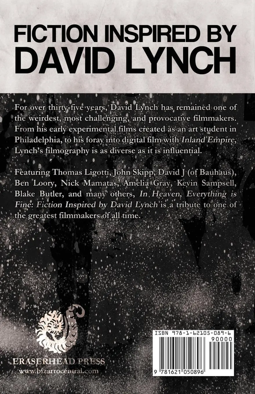 Rückseite: 9781621050896 | In Heaven, Everything Is Fine | Fiction Inspired by David Lynch | Buch