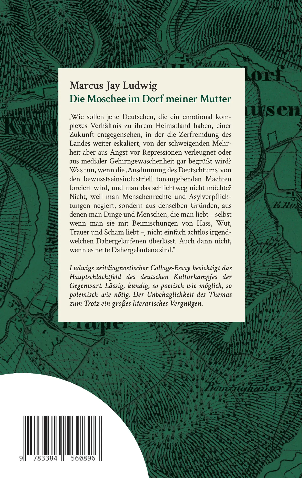 Rückseite: 9783384560896 | Die Moschee im Dorf meiner Mutter | Marcus Jay Ludwig | Taschenbuch