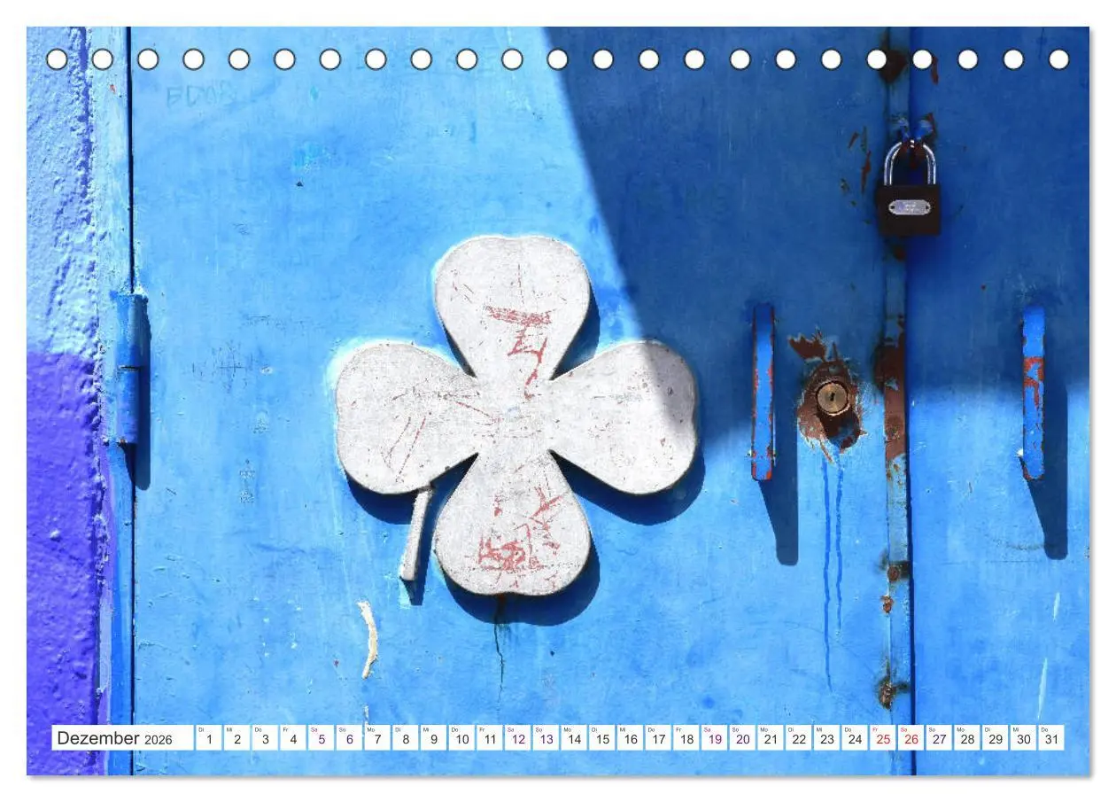 Bild: 9783457820896 | Chefchaouen - Blue Details (Tischkalender 2026 DIN A5 quer),...