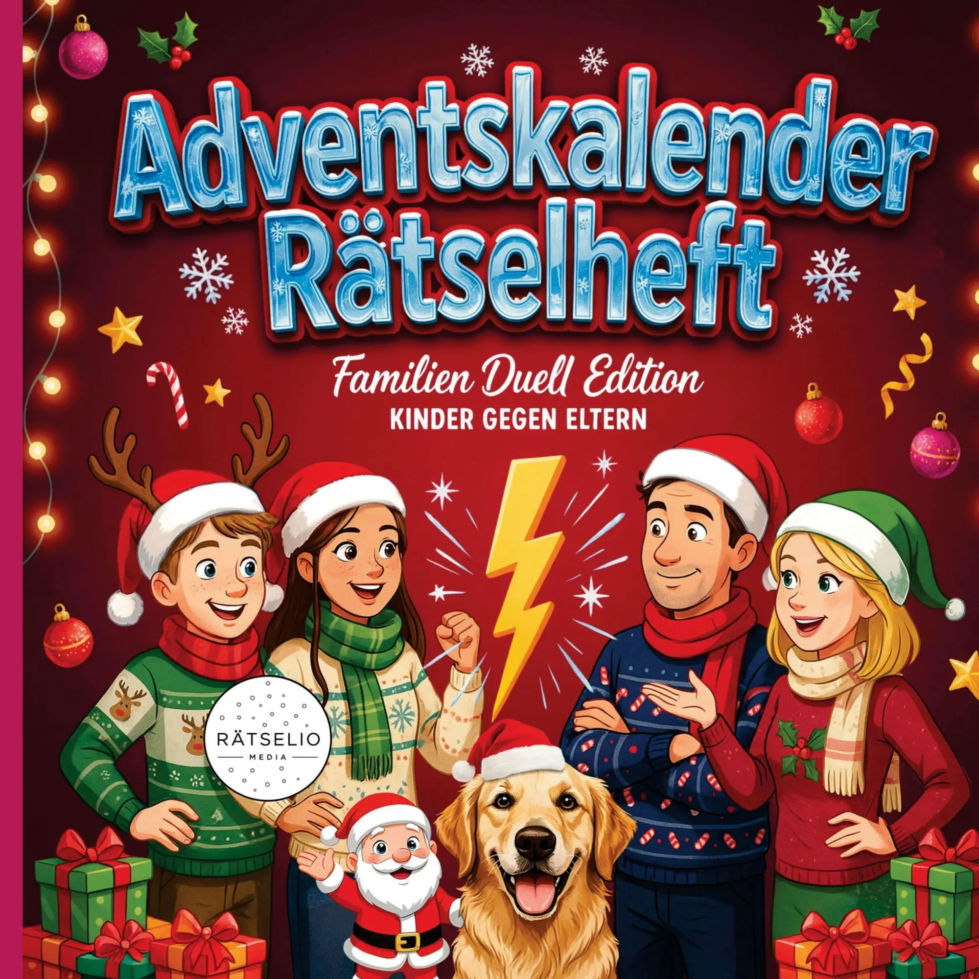Cover: 9783693440896 | Adventskalender Rätselheft | Rätselio Media | Taschenbuch | 96 S.