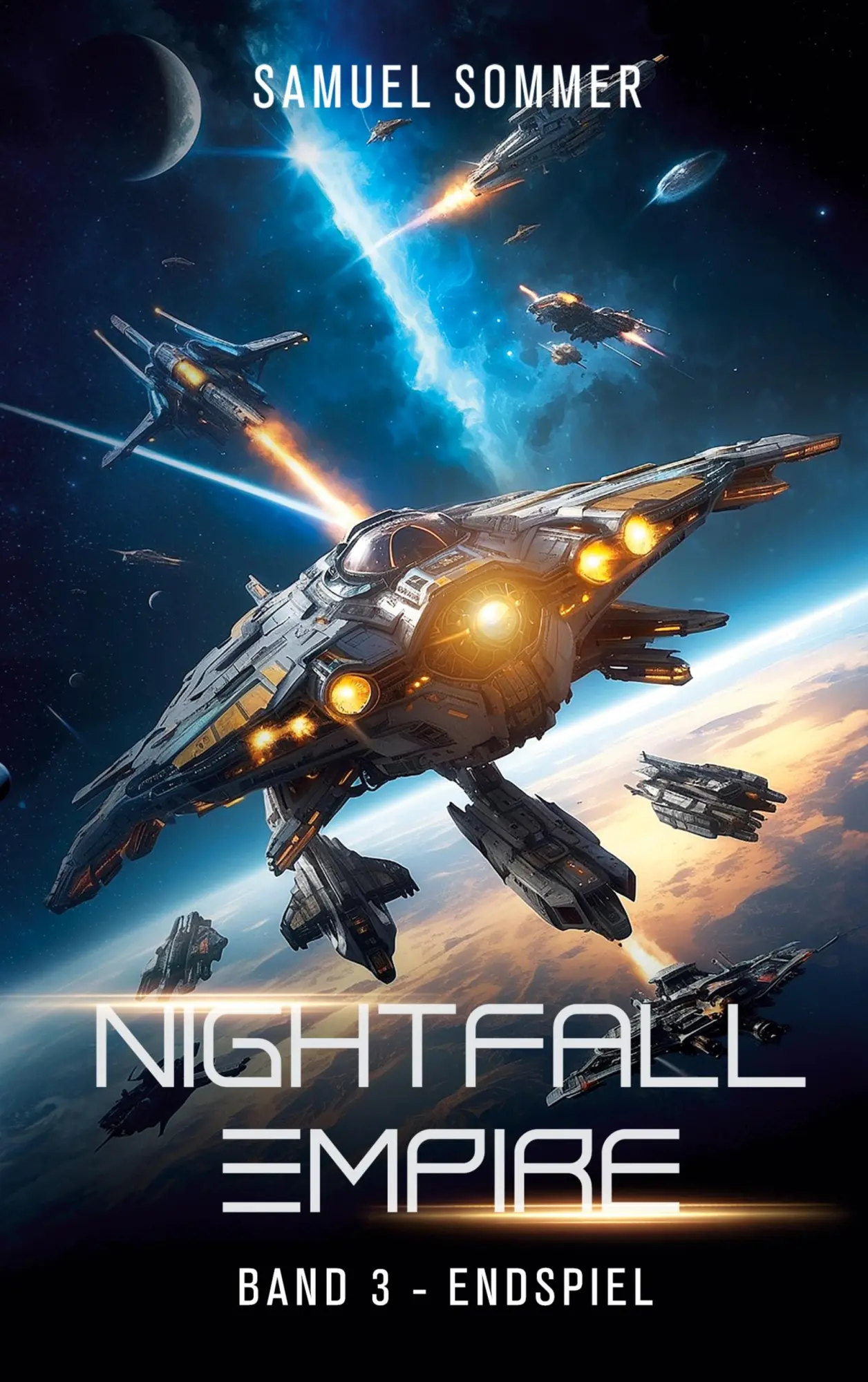 Cover: 9783695110896 | Nightfall Empire Band 3: Endspiel | Samuel Sommer | Taschenbuch | 2025