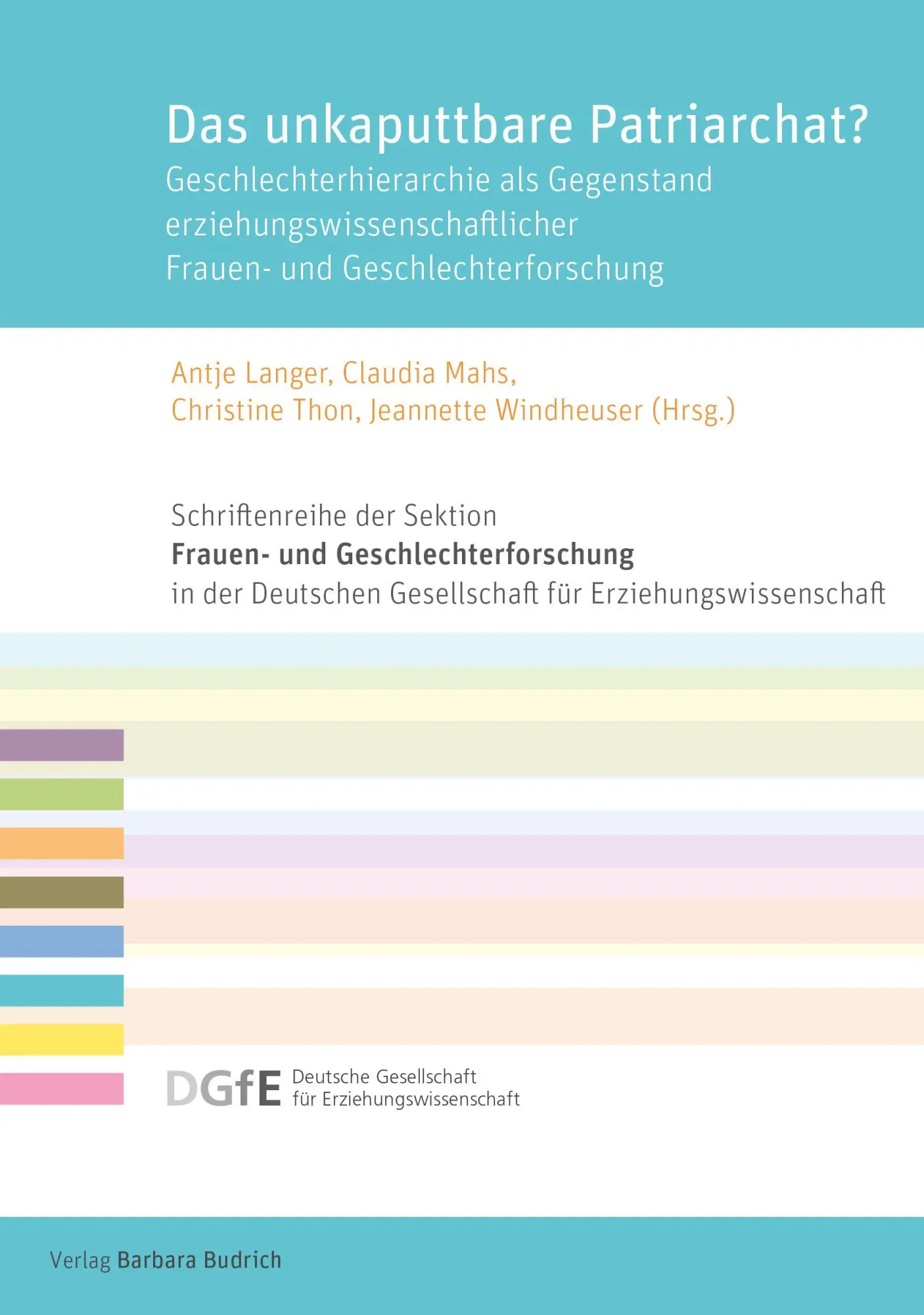 Cover: 9783847430896 | Das unkaputtbare Patriarchat? | Antje Langer (u. a.) | Taschenbuch