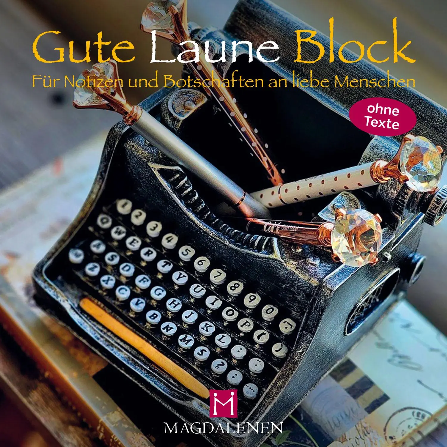 Cover: 4027537000996 | Gute Laune Block Schreibmaschine | 96 S. | Deutsch | 2025