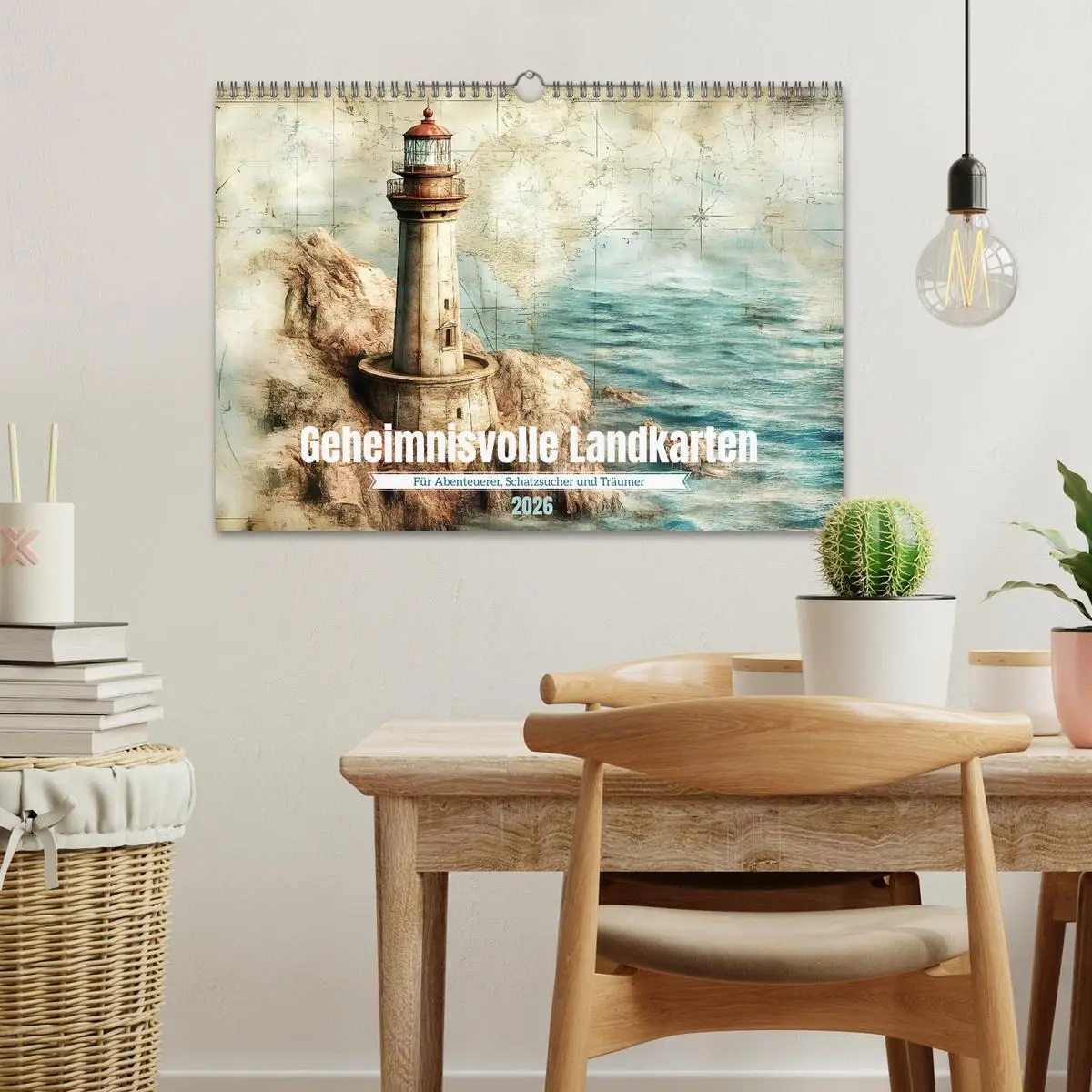 Bild: 9783457360996 | Geheimnisvolle Landkarten (Wandkalender 2026 DIN A3 quer), CALVENDO...