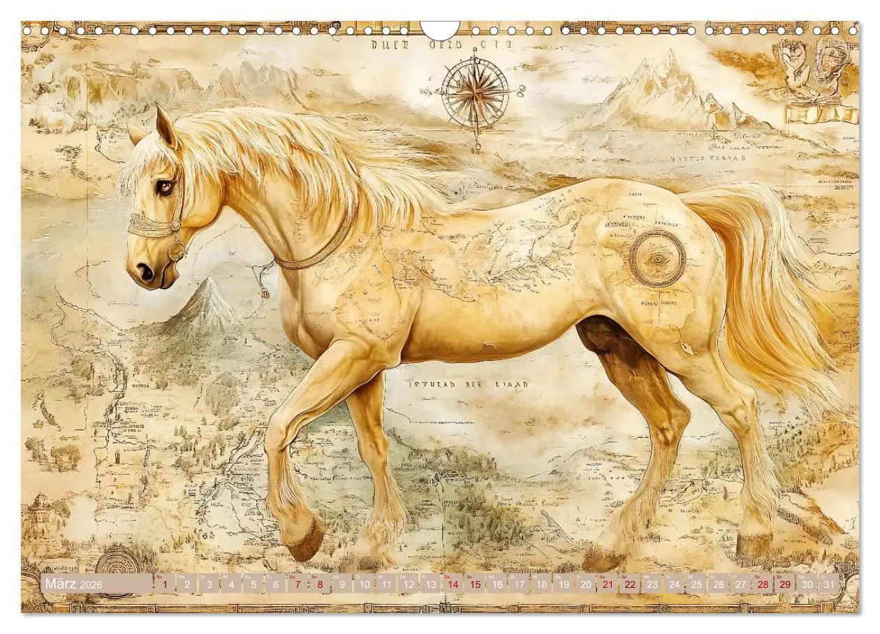 Bild: 9783457360996 | Geheimnisvolle Landkarten (Wandkalender 2026 DIN A3 quer), CALVENDO...