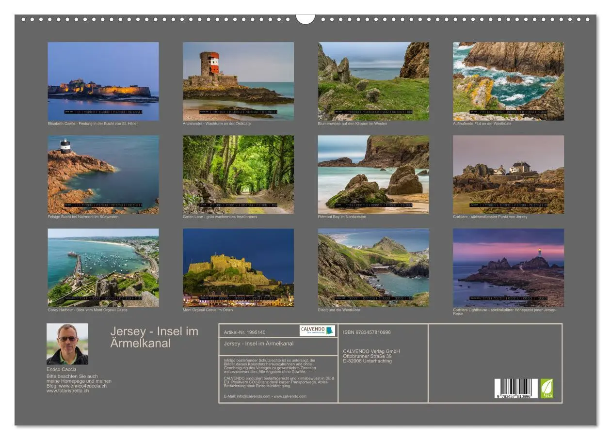Bild: 9783457810996 | Jersey - Insel im Ärmelkanal (Wandkalender 2026 DIN A2 quer),...