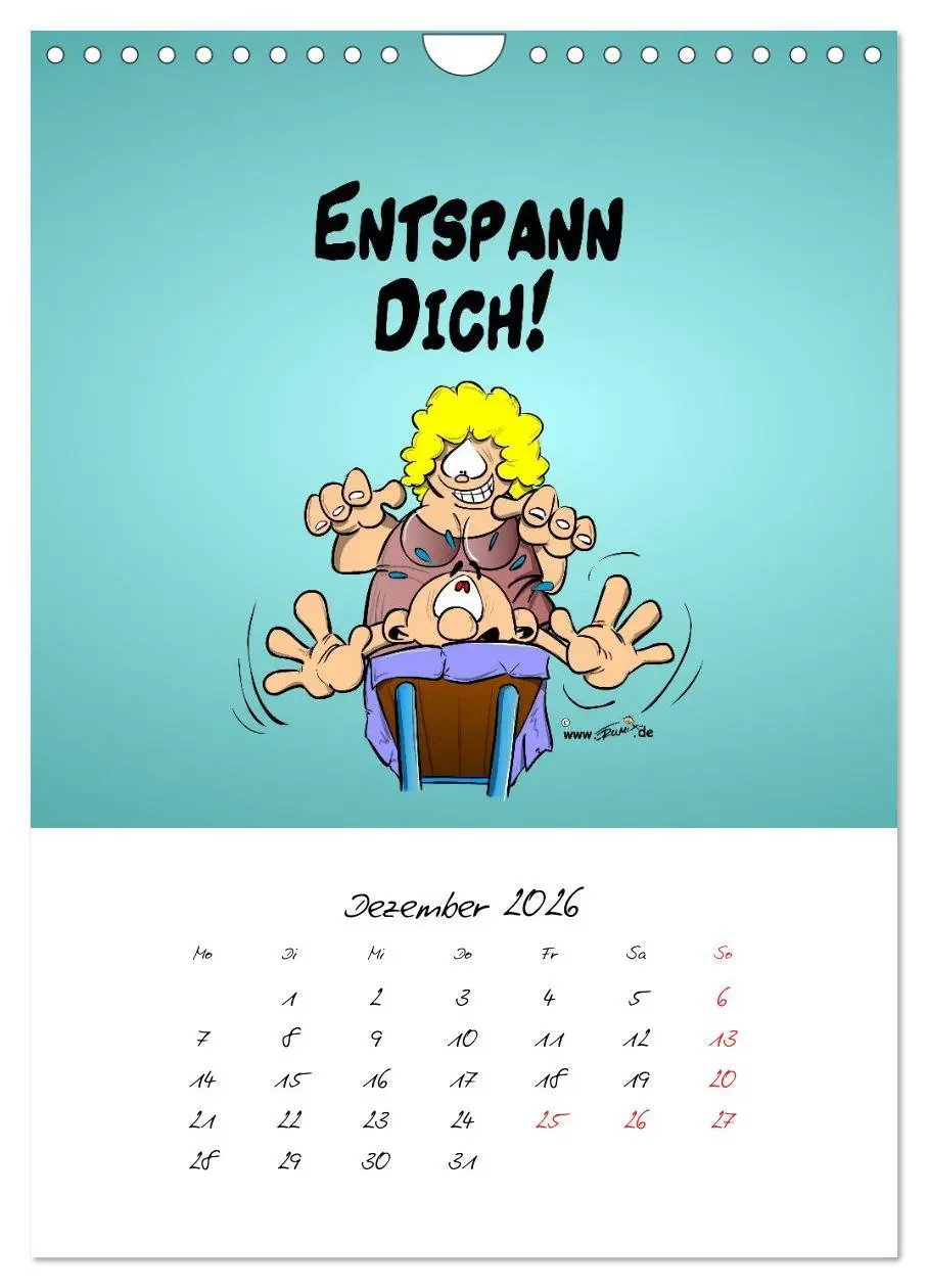 Bild: 9783516450996 | Trumix Cartoons - Gesundheit (Wandkalender 2026 DIN A4 hoch),...