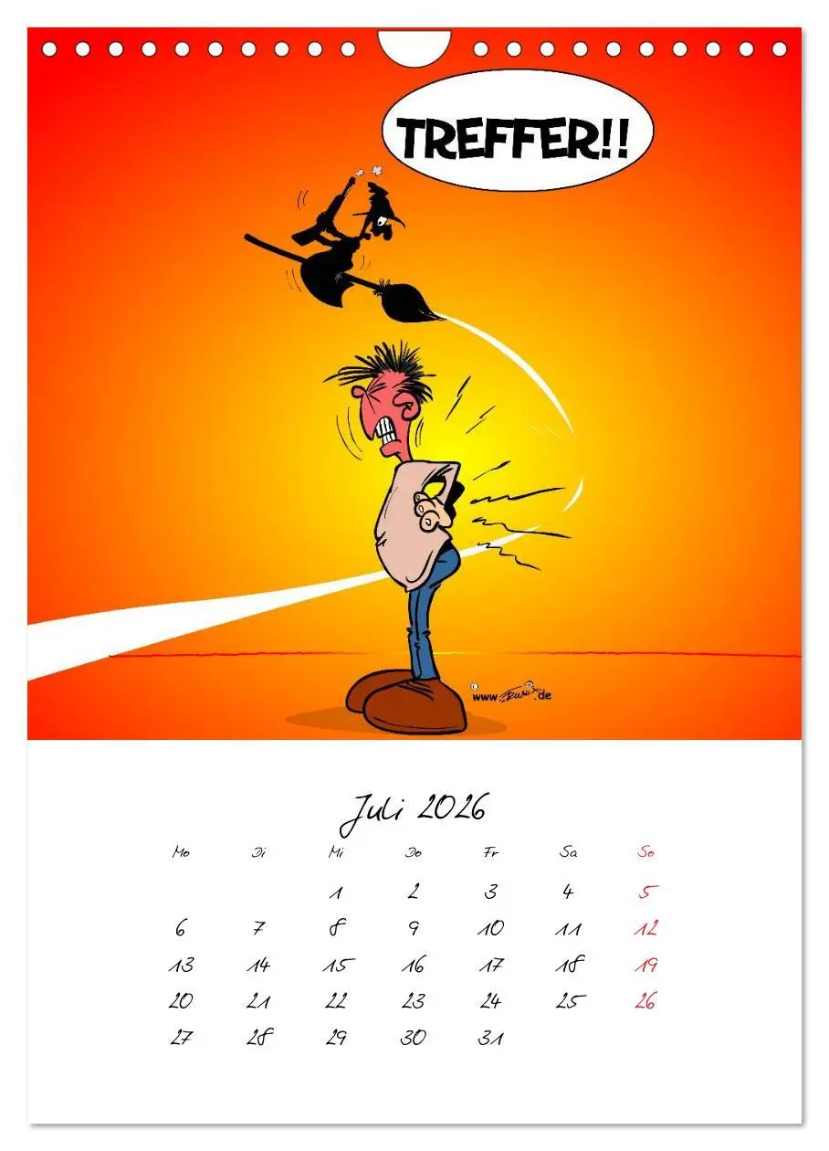 Bild: 9783516450996 | Trumix Cartoons - Gesundheit (Wandkalender 2026 DIN A4 hoch),...