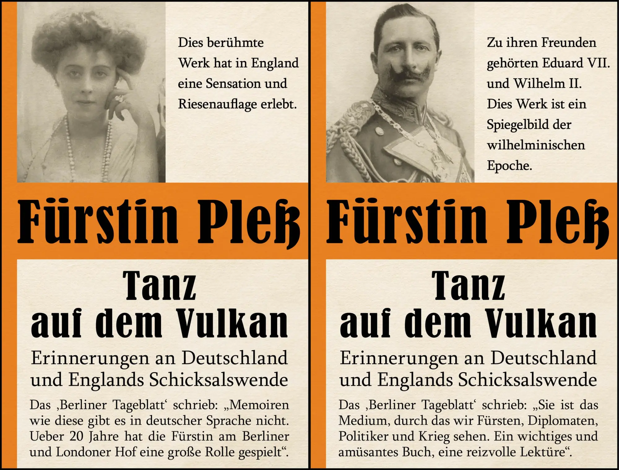 Cover: 9783960040996 | Tanz auf dem Vulkan - Erinnerungen an Deutschlands und Englands... Cover: 9783960040996 | Tanz auf dem Vulkan - Erinnerungen an Deutschlands und Englands...