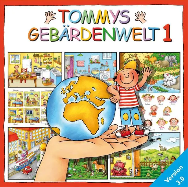 Tommys Gebärdenwelt 1, Version 3.0. CD-ROM für Windows 2000/XP/Vista