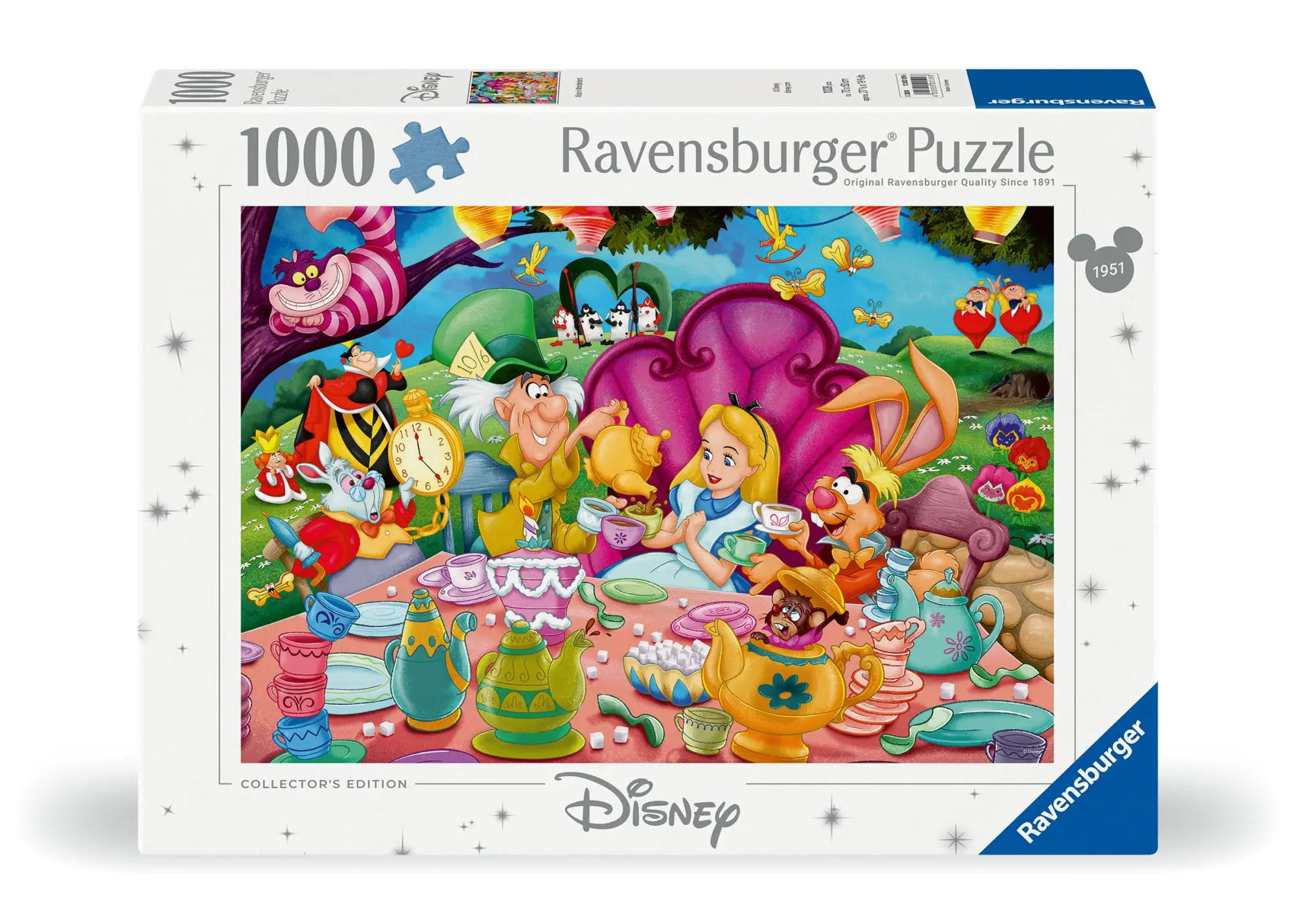 Cover: 4005555001096 | Erwachsenenpuzzle 1000 Teile - Disney Classics - Alice im Wunderland