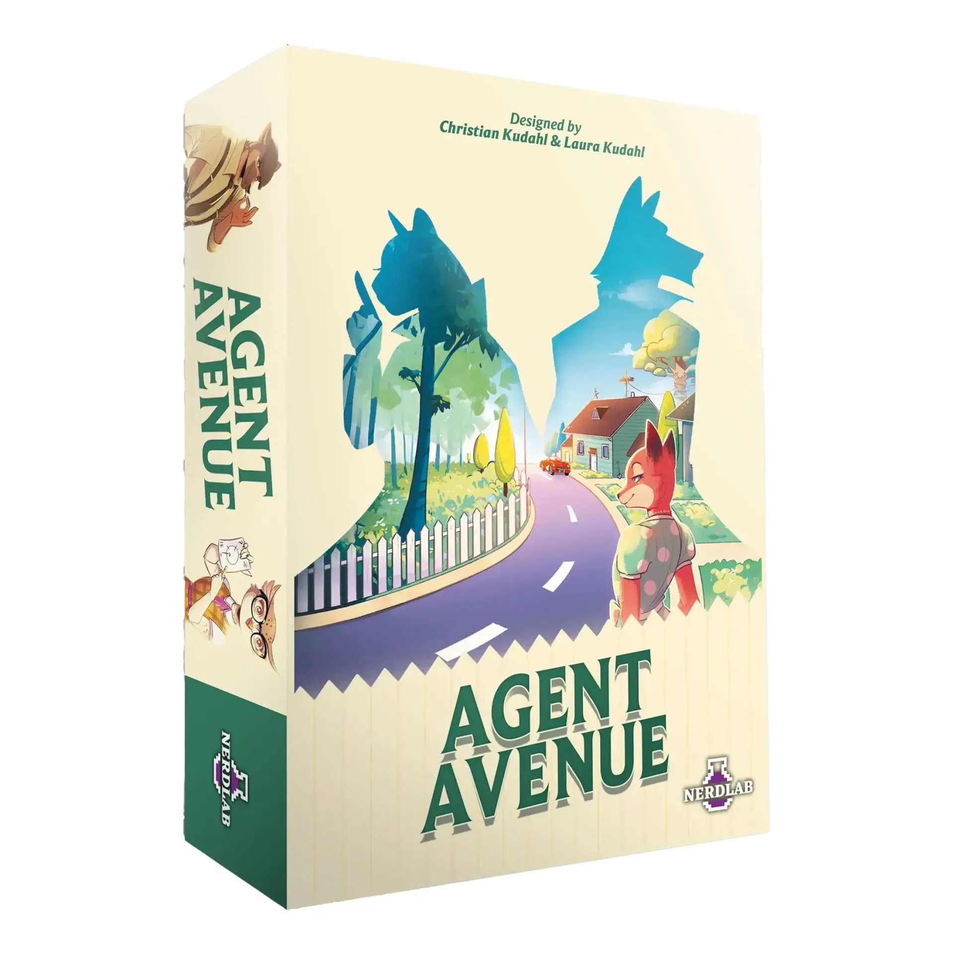 Cover: 4262429411096 | Agent Avenue | Spieleranzahl: 2, Spieldauer (Min.): 10-15, Kartenspiel