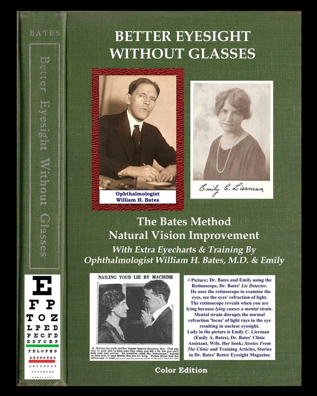Cover: 9781088011096 | Better Eyesight Without Glasses - The Bates Method - Natural Vision...