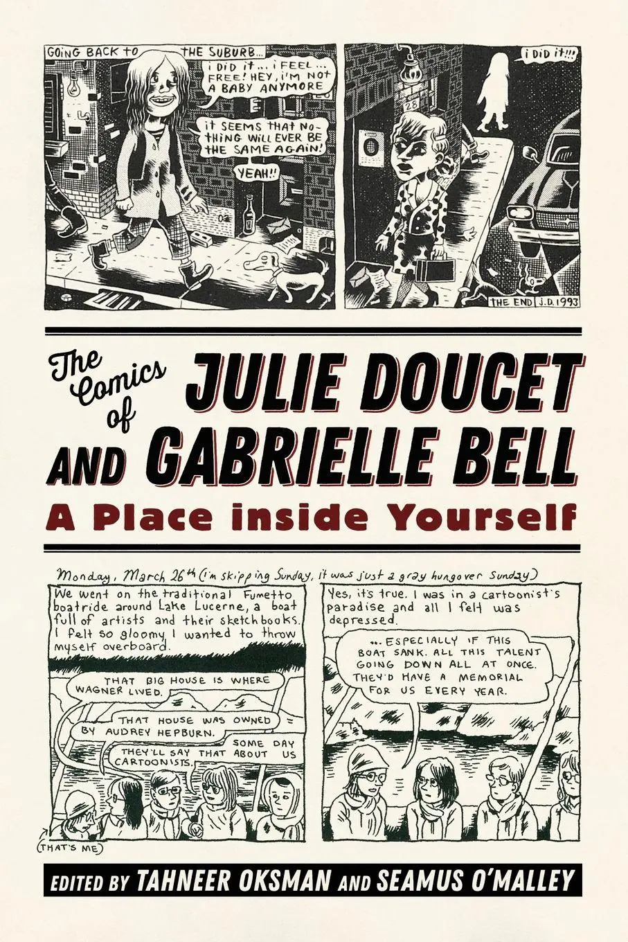 Cover: 9781496821096 | Comics of Julie Doucet and Gabrielle Bell | A Place Inside Yourself