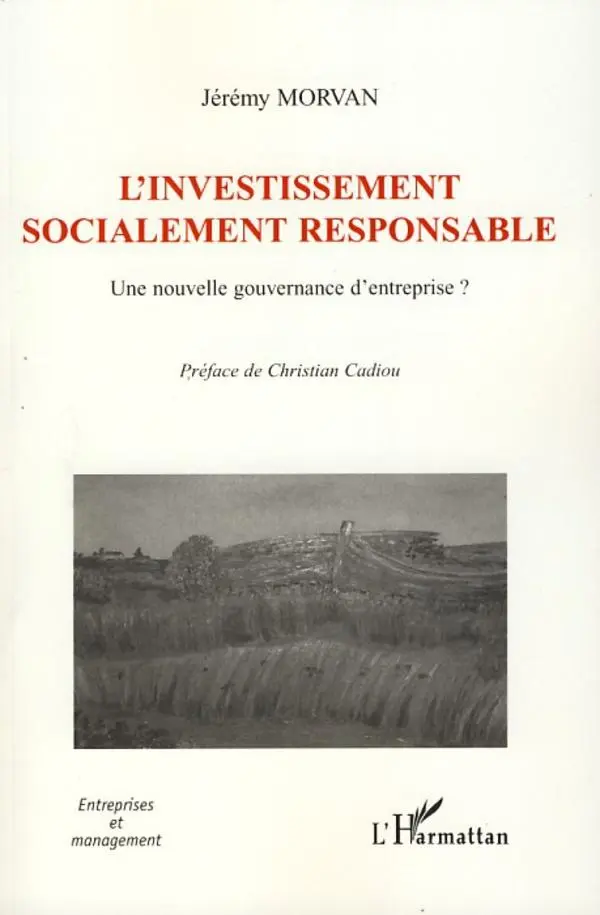 Cover: 9782296051096 | L'investissement socialement responsable | Jérémy Morvan | Taschenbuch