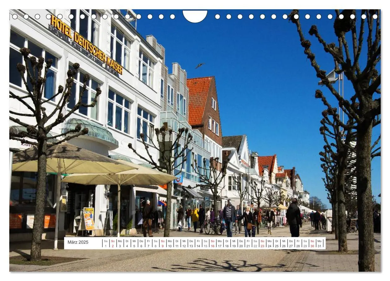 Bild: 9783435471096 | Travemünde in der Lübecker Bucht (Wandkalender 2025 DIN A4 quer),...