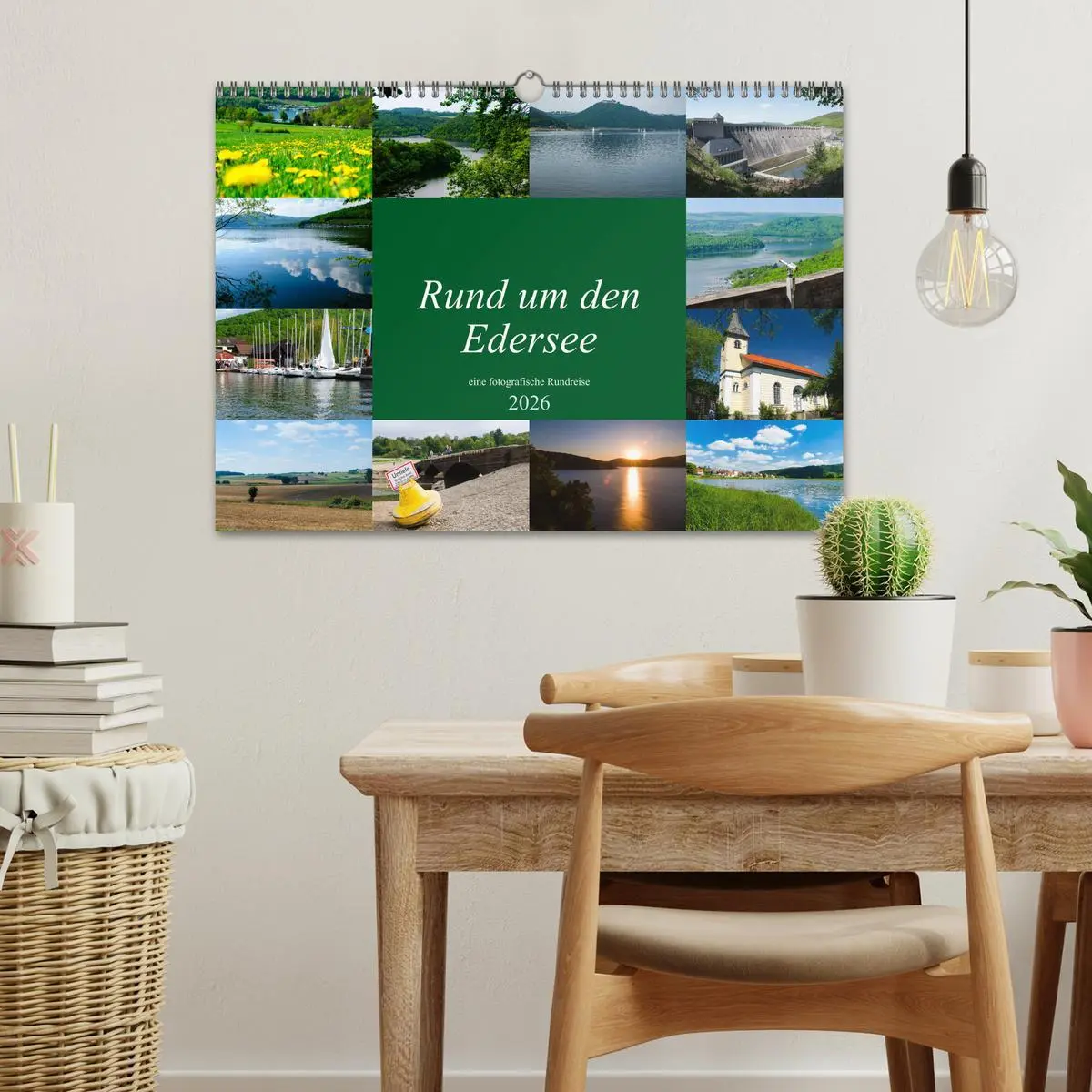 Bild: 9783457871096 | Rund um den Edersee (Wandkalender 2026 DIN A3 quer), CALVENDO...