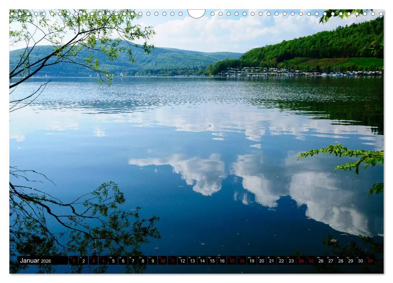 Bild: 9783457871096 | Rund um den Edersee (Wandkalender 2026 DIN A3 quer), CALVENDO...