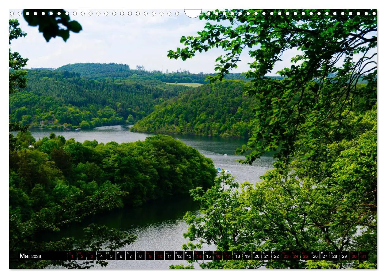 Bild: 9783457871096 | Rund um den Edersee (Wandkalender 2026 DIN A3 quer), CALVENDO...