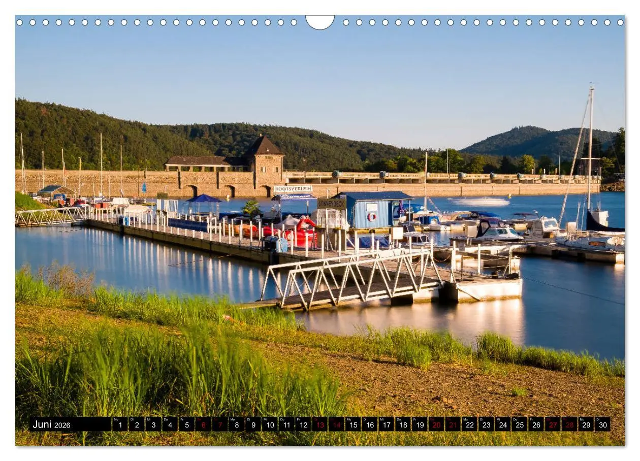 Bild: 9783457871096 | Rund um den Edersee (Wandkalender 2026 DIN A3 quer), CALVENDO...