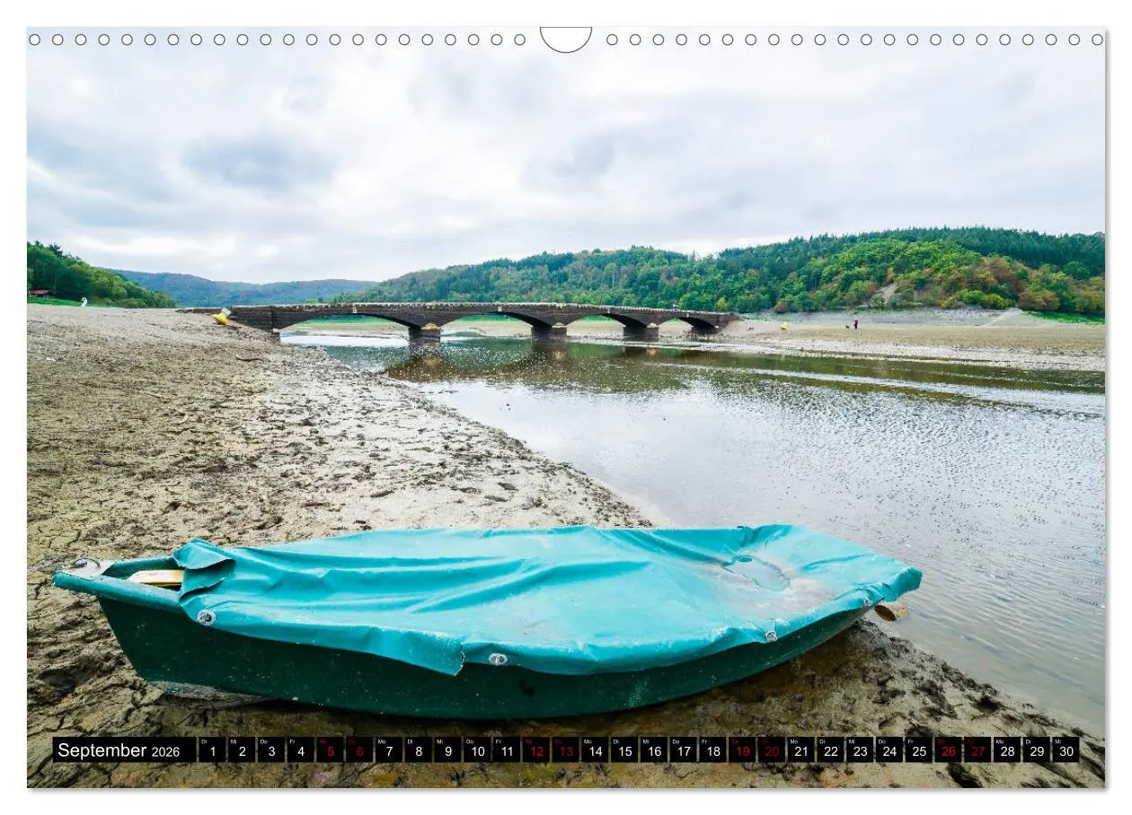 Bild: 9783457871096 | Rund um den Edersee (Wandkalender 2026 DIN A3 quer), CALVENDO...