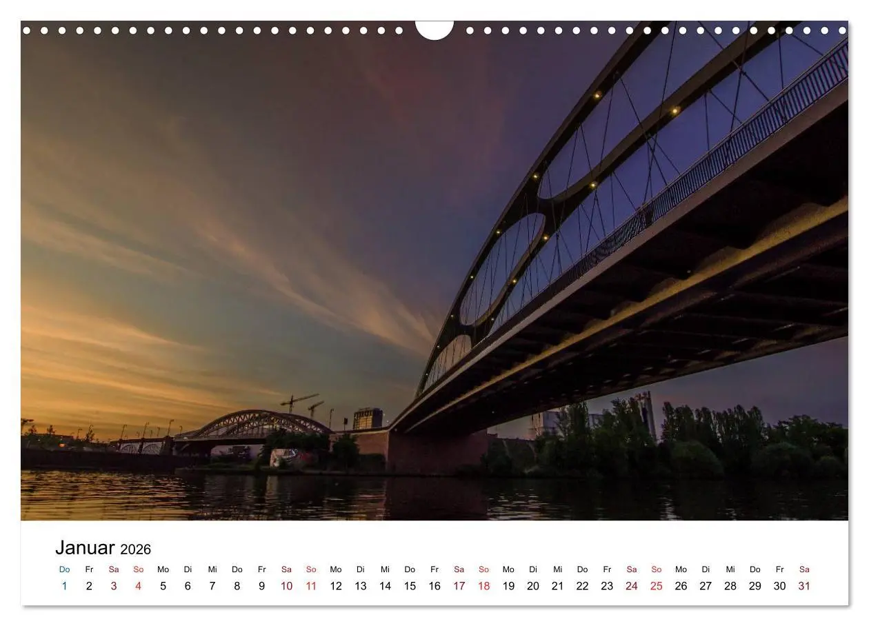 Bild: 9783516031096 | Frankfurt am Main bei Tag und Nacht (Wandkalender 2026 DIN A3...