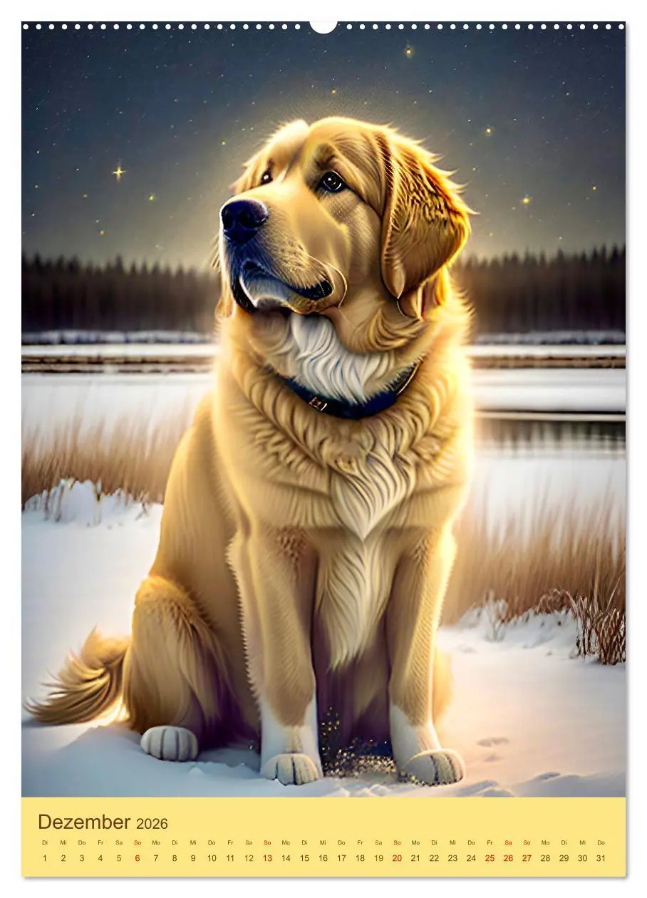 Bild: 9783516271096 | Golden Retriever. Kunstvolle Porträts des beliebten Hundes...