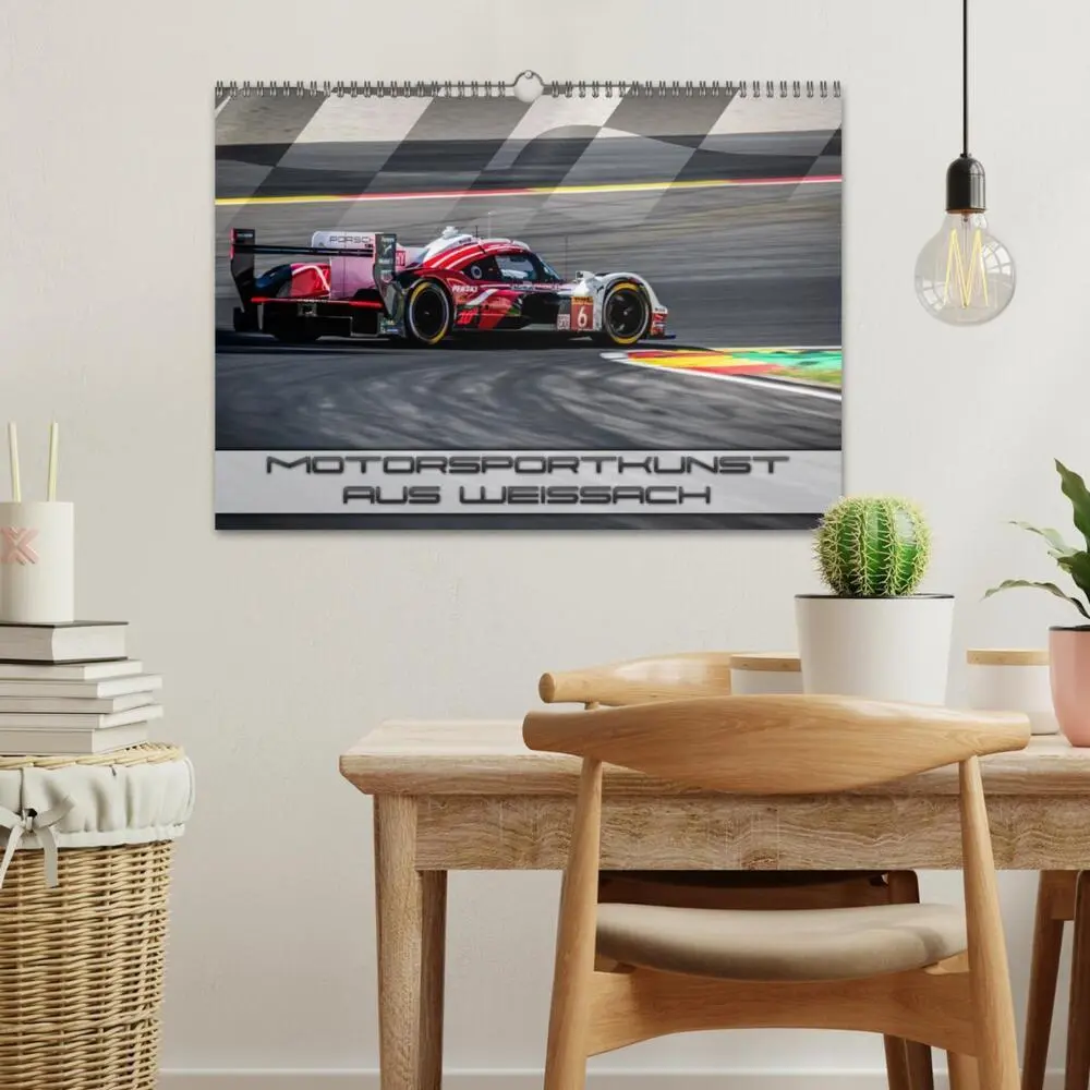 Bild: 9783516721096 | Motorsportkunst aus Weissach (Wandkalender 2026 DIN A3 quer),...