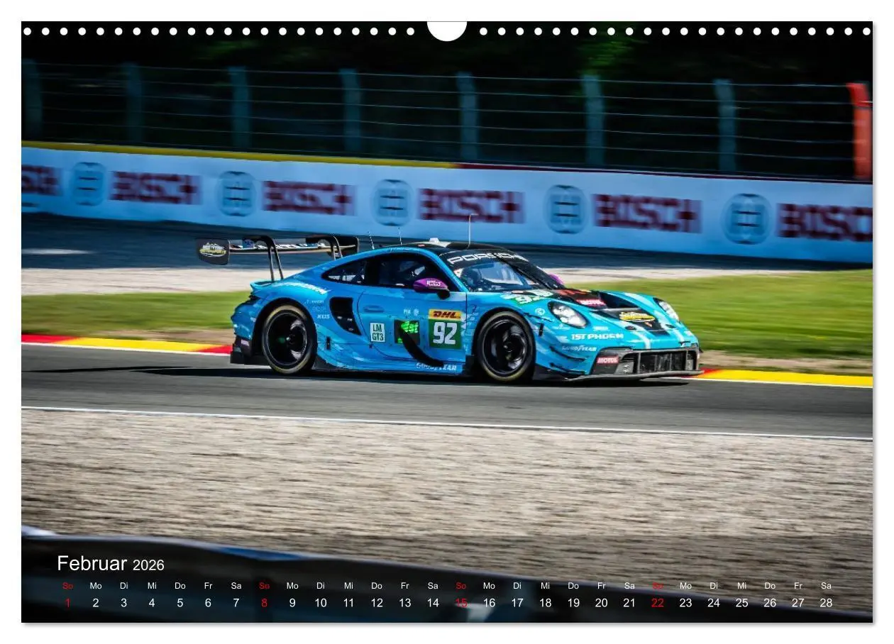 Bild: 9783516721096 | Motorsportkunst aus Weissach (Wandkalender 2026 DIN A3 quer),...