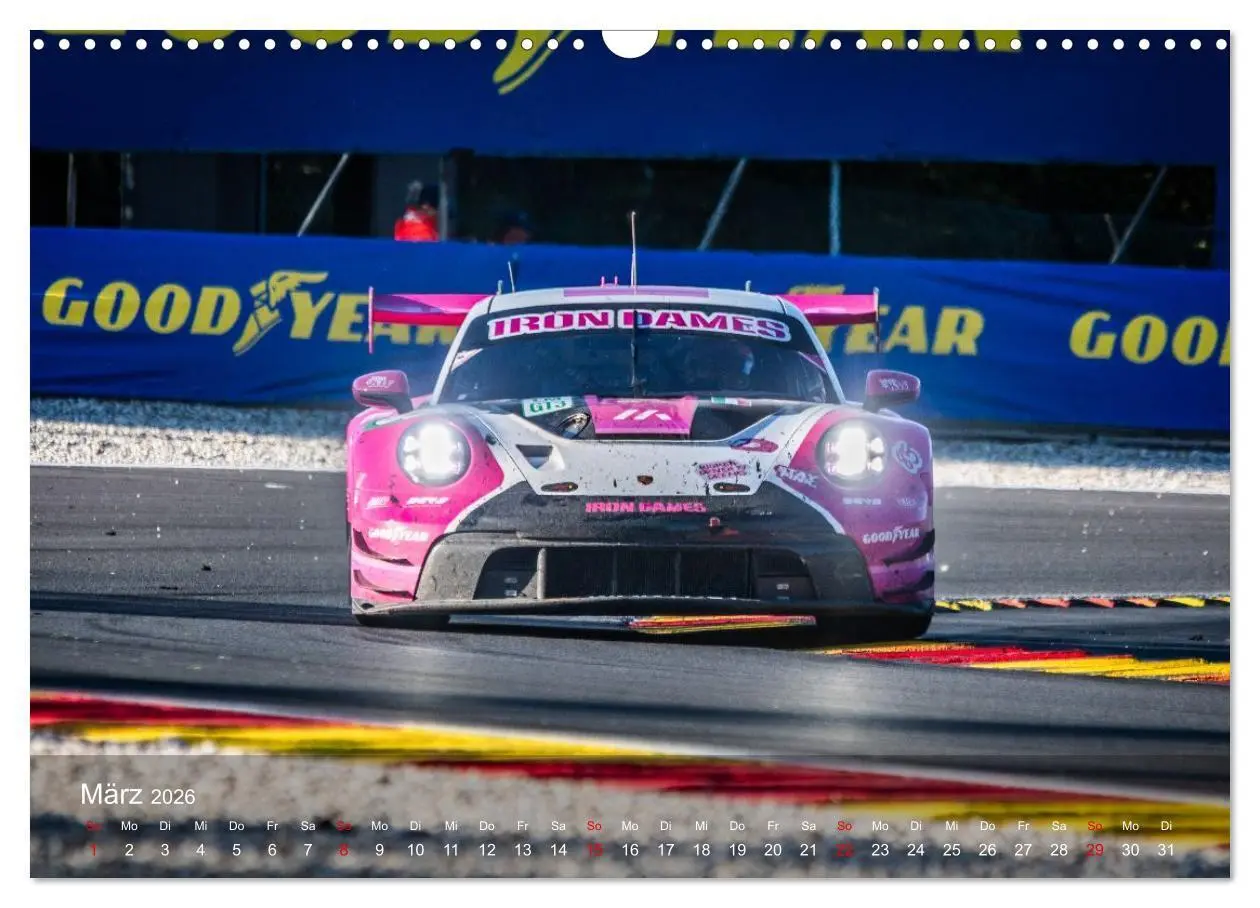 Bild: 9783516721096 | Motorsportkunst aus Weissach (Wandkalender 2026 DIN A3 quer),...