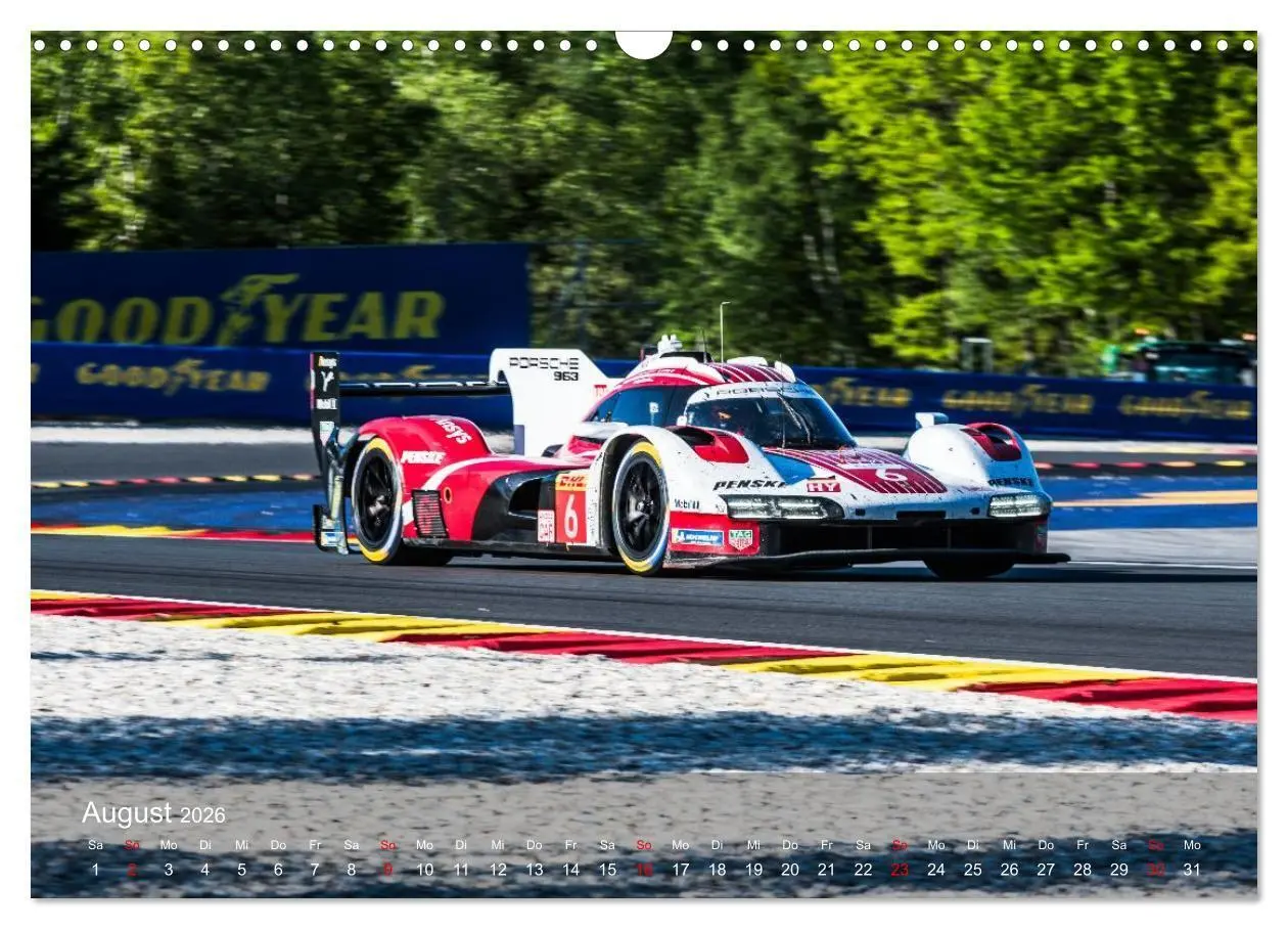 Bild: 9783516721096 | Motorsportkunst aus Weissach (Wandkalender 2026 DIN A3 quer),...