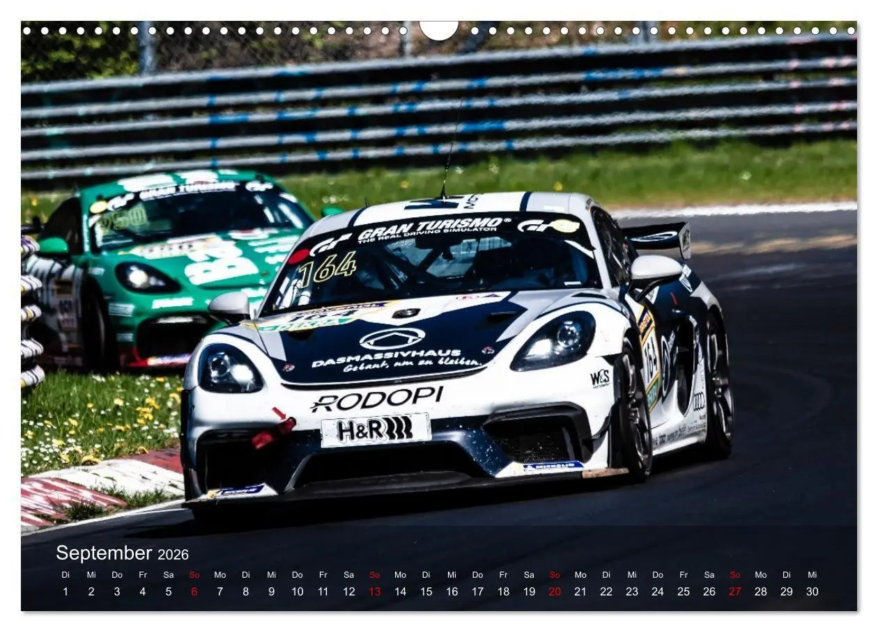 Bild: 9783516721096 | Motorsportkunst aus Weissach (Wandkalender 2026 DIN A3 quer),...