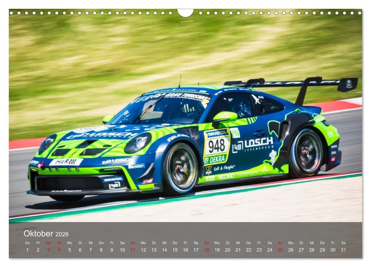 Bild: 9783516721096 | Motorsportkunst aus Weissach (Wandkalender 2026 DIN A3 quer),...