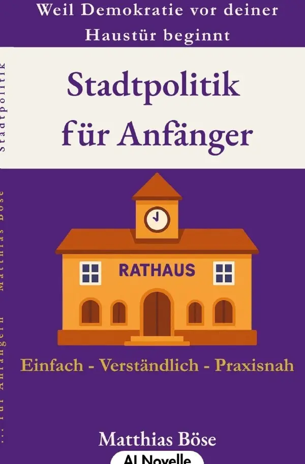 Cover: 9783565091096 | Stadtpolitik für Anfänger | Matthias Böse Ai Novelle | Taschenbuch