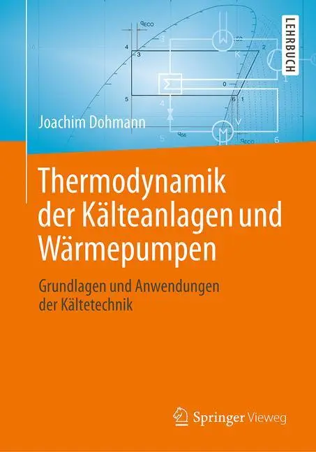 Cover: 9783662491096 | Thermodynamik der Kälteanlagen und Wärmepumpen | Joachim Dohmann | XII