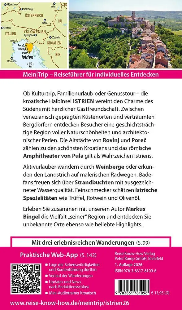 Bild: 9783831781096 | Reise Know-How MeinTrip Istrien | Markus Bingel | Taschenbuch | 144 S.