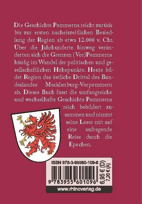 Bild: 9783955601096 | Kleine Geschichte Pommerns | Wolf Karge | Buch | 96 S. | Deutsch