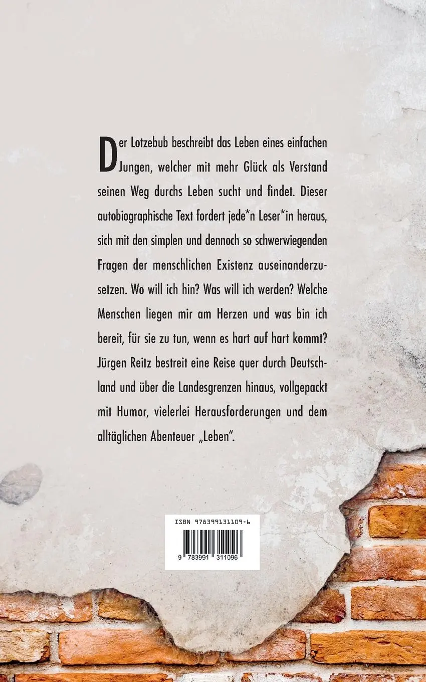 Rückseite: 9783991311096 | Der Lotzebub | Jürgen Reitz | Taschenbuch | 78 S. | Deutsch | 2024