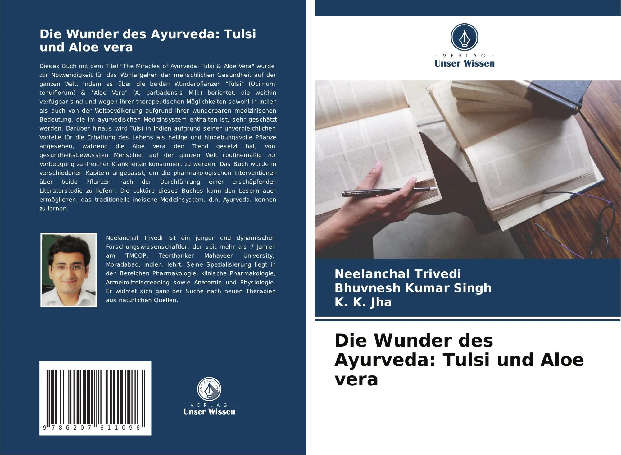 Cover: 9786207611096 | Die Wunder des Ayurveda: Tulsi und Aloe vera | Trivedi (u. a.) | Buch