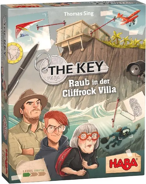 Cover: 4010168251196 | The Key Raub in der Cliffrock-Villa (Kinderspiel) | Spiel | 1305543001