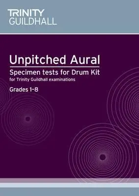 Cover: 9780857361196 | Unpitched Aural Specimen Tests For Drum Kit | Drum Teaching Material