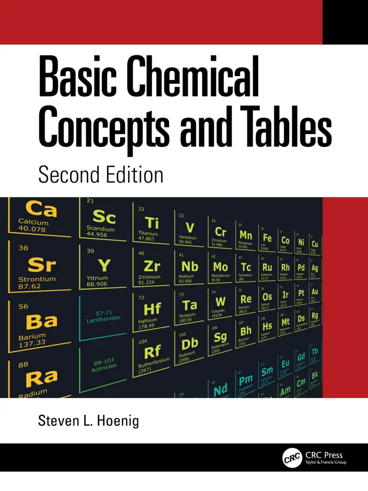 Cover: 9781032491196 | Basic Chemical Concepts and Tables | Steven L. Hoenig | Taschenbuch