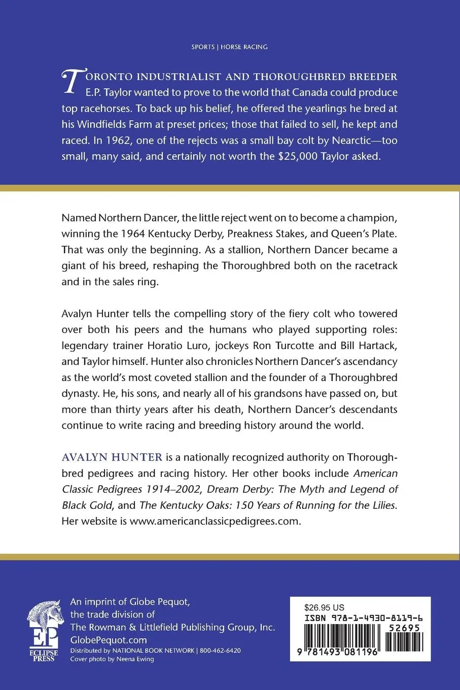 Rückseite: 9781493081196 | The Kingmaker | How Northern Dancer Founded a Racing Dynasty | Hunter