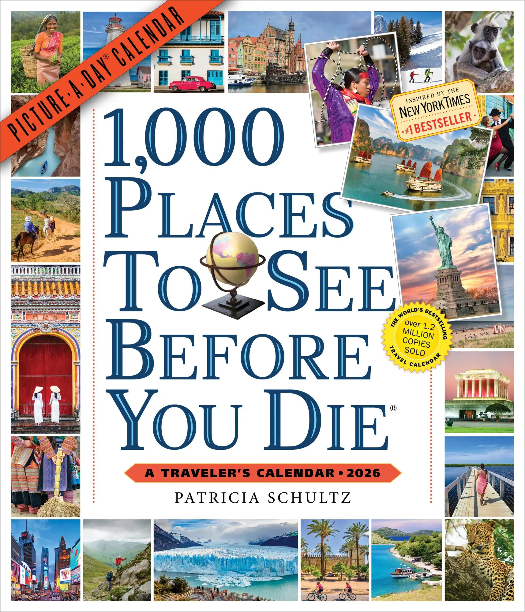 Cover: 9781523531196 | 1,000 Places to See Before You Die Picture-A-Day® Wall Calendar 2026