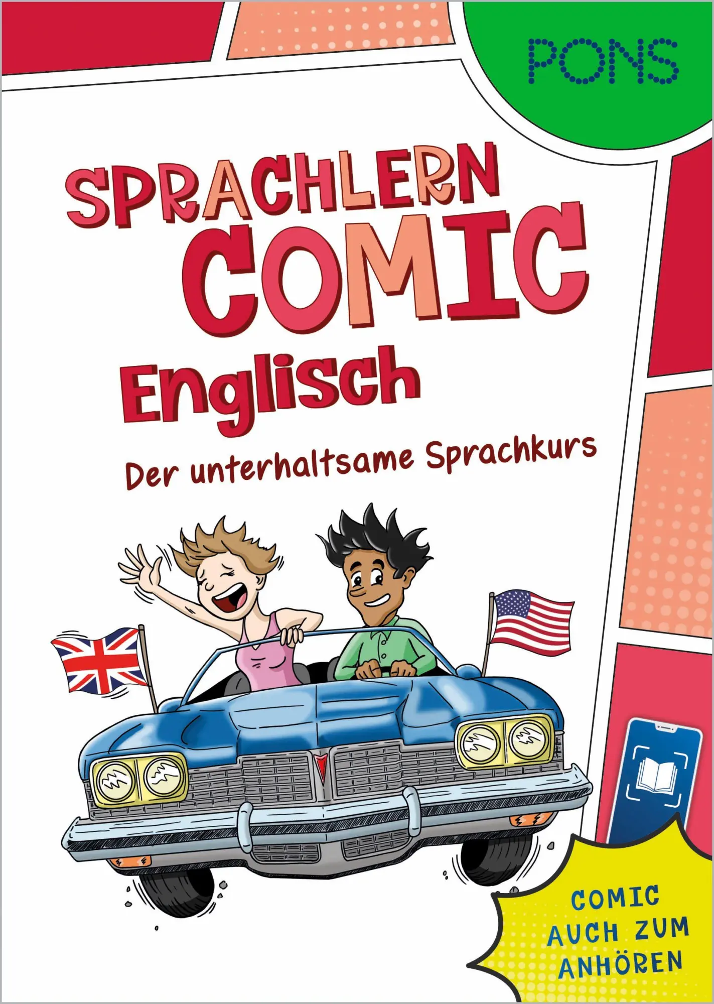 Cover: 9783125661196 | PONS Sprachlern-Comic Englisch | Taschenbuch | PONS Sprachlern-Comic