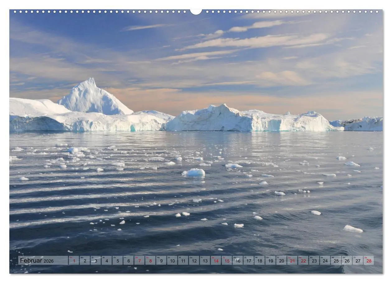 Bild: 9783457791196 | Grönland: Eisberge in der Disko Bucht (Wandkalender 2026 DIN A2...