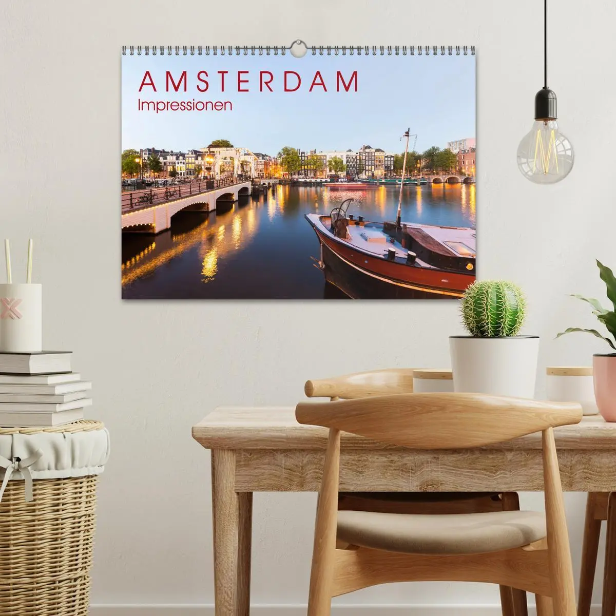 Bild: 9783457861196 | AMSTERDAM Impressionen (Wandkalender 2026 DIN A3 quer), CALVENDO...