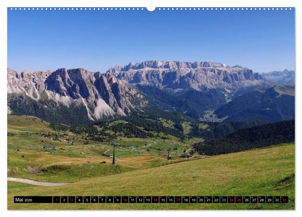 Bild: 9783516021196 | Sellagruppe - Traumhafte Ausblicke in den Dolomiten (Wandkalender...